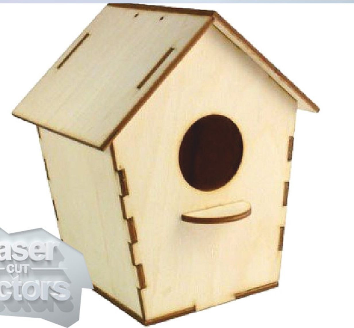 Laser Cut Bird House Fablab